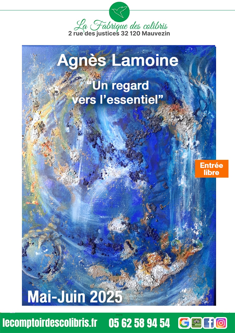 Exposition de peinture à Mauvezin dans le Gers.