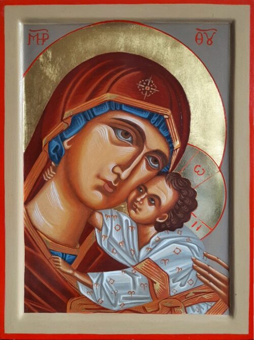 Reproduction de la vierge Marie et l'enfant - Icône